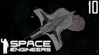 Space Engineers Shipyard: Improved Battle Cruiser with Hyper Velocity Railgun/ Gravity Cannon