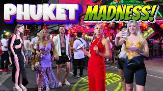 Insane Phuket Nightlife! Walking Bangla Road Phuket in 2024