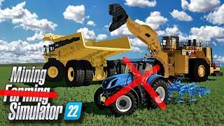 Giant Excavators and Massive Haulers: Farming Simulator Goes Mining!