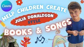 How Kids Can Create Their Own Julia Donaldson Style Animated Storybook & Song Free!