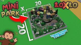 Building An ENTIRE PARK In A 20X20 AREA | Theme Park Tycoon 2