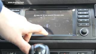 BMW E39 5 series - Android multimedia install, rear view camera, DVB-T