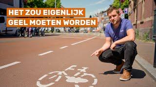 Waarom is het fietspad in Nederland rood?