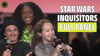 Star Wars Inquisitors | FULL CAST PANEL | Vivien Lyra Blair, Moses Ingram, & Rupert Friend