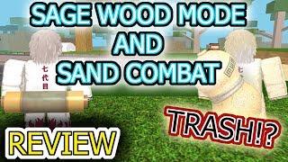 Nrpg: Beyond HASHIRAMA & SAND COMBAT MODES SHOWCASE/REVIEW