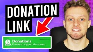 How To Add a Donation Link on Twitch (Donation Button)