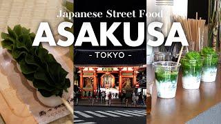 MUST-TRY JAPANESE STREET FOOD IN ASAKUSA,TOKYO | Japan Travel Guide 2024