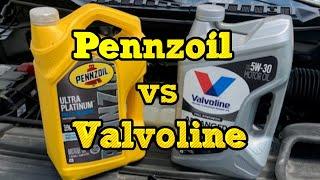 Real World Oil Test Results: Valvoline vs Pennzoil