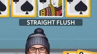 Busting 2 Aggressive Players - Pokerist iOS app poker game