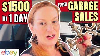 eBay & Etsy Reseller Profits from Garage Sales | What I Paid vs What It’s Worth