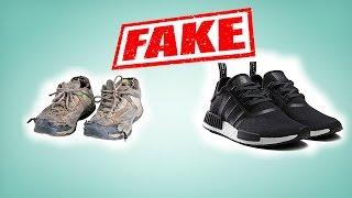 Кроссовки Adidas NMD R1 real vs fake. Как отличить подделку от оригинала?