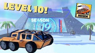 Unlocking NEW Level 10 Frost Crawler | Roblox Jailbreak