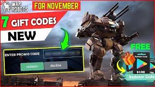 ️NOVEMBER UPDATE️WAR ROBOTS GIFT CODES OCTOBER 2024 | WAR ROBOTS CODES 2024