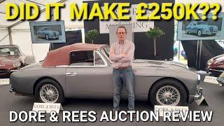 How Are CLASSIC CAR Prices? Dore & Rees AUCTION Thruxton Retro