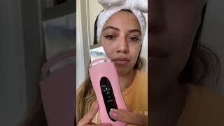 My morning skincare routine  I love using my Spa Sciences skincare tools to get clean, glowing ski