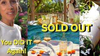 MASSIVE WIN! Duchess Meghan says Thank you, SOLD OUT! DID it again! Meghan Sussex Elegant Rosé Wine!
