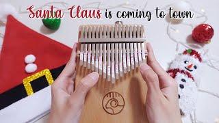 Santa Claus Is Coming To Town | Kalimba Cover by cinnaopal