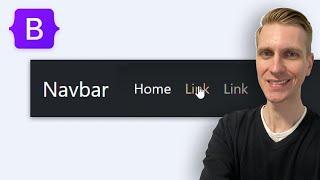 Bootstrap 5 Navbar Change Link Color on Hover