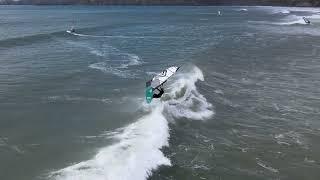 Wing Foil & Windsurf Newgale 09:10:24   4K