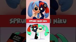 NEW Incredibox Sprunki Glich Miku but PLUSH TOY #sprunki #sprunk #shortssprunki