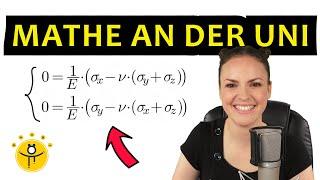 Mathe an der UNI – Vorlesung Maschinenbau Gleichungssystem