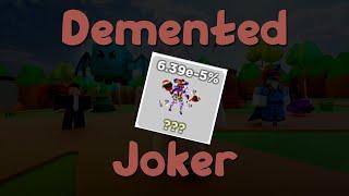 I HATCHED DEMENTED JOKER! (giveaway?) Clicker Simulator