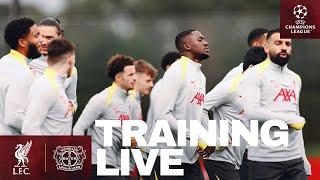 Live Training: Liverpool Prepare For Bayer Leverkusen | UEFA Champions League