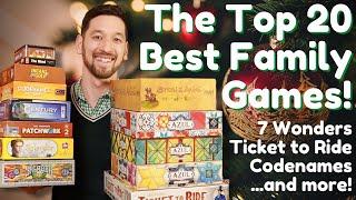 My Top 20 Favorite Board Games for the Family! (Your Gift-Giving Guide for the Holidays!)