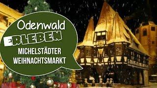 Odenwald - Michelstadt Weihnachtsmarkt - sprechender Weihnachtsbaum ?