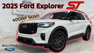 400HP SUV!! 2025 Ford Explorer ST Review