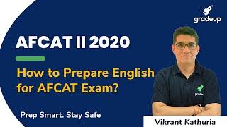 How to Prepare English for AFCAT 2 2020 | English Preparation | Gradeup