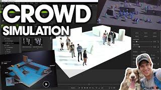 A New CROWD SIMULATION TOOL!