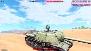 #TankWarfare​ ISU-122S Gameplay - Tank Warfare Roblox