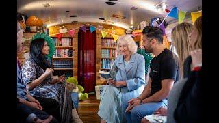 Celebrating Her Majesty The Queen's visit to The National Literacy Trust in  Bradford 2025