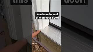 Stop Wood From Rotting  Door Sealing