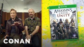 Clueless Gamer: Conan Reviews "Assassin's Creed: Unity" | CONAN on TBS