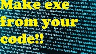 Programming Tutorial: Make exe from your C/C++ code