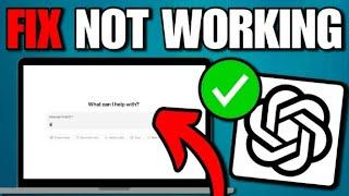 How To Fix ChatGPT Not Working or Loading Error
