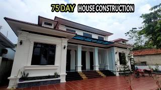 Build a house in 75 beautiful days - From start to finish