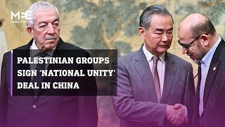 Hamas, Fatah and other Palestinian groups sign ‘national unity’ deal in China