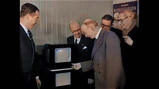 In Colour! - A NEW VIEW AT MARGATE - REDIFFUSION CABLE TV, 1951