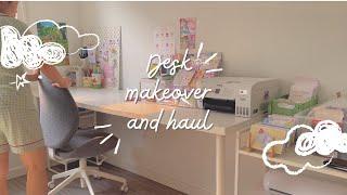 Desk makeover and stationery haul 