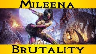 Mortal Kombat X ► Как делать Brutality за Mileena.