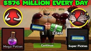 HOW TO MAKE $2M PER GYM COMPETITION GYM LEAGUE ROBLOX