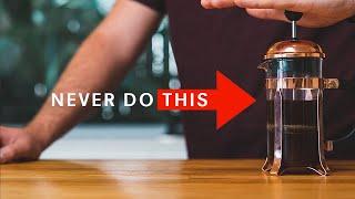 How to Make a French Press Coffee (that tastes good)