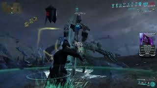 Warframe The Black Volt doing Eidolon Hunting.