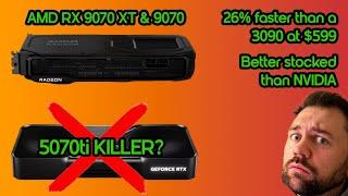 AMD Radeon RX 9070 & 9070 XT – The RTX 5070 Ti Killer? 