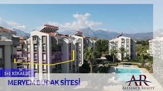 UNCALI MAHALLESİ MERYEM BUDAK SİTESİNDE KİRALIK 3+1 GENİŞ DAİRE  #ALLIANCEREALTY #ANTALYA #TURKEY