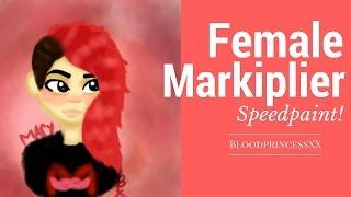 Female Markiplier! (speedpaint)