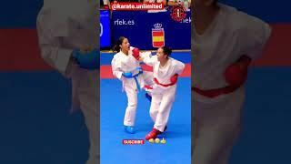 Liga Nacional Karate 2022: Kumite femenino junior  -53 kg  #karate #kumite #shorts